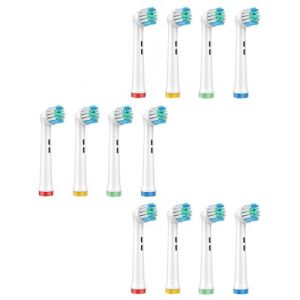 CULEB Lot de 12 Brossette pour Braun Oral-b Brosse &agrave; Dents &Eacute;lectrique,T&ecirc;tes de Rechange pour Brosse &agrave; Dents Electrique pour Oral-b Pro/Smart/Vitality/Genius S&eacute;ries (CULEB, neuf)