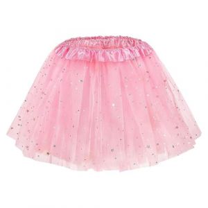 EIHI 1 Jupe tutu en tulle pour enfant tutu rose jupe tutu rose tutu tutu fille tutu femme,jupe tulle femme,jupe tutu femme Étoile - Danse - Pour bébé - Robe de Noël - Costume de princesse-Rose (EIHI, neuf)
