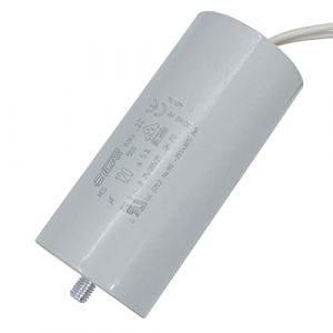 Condensateur de d&eacute;marrage Condensateur du moteur 120&micro;F 250V 55x119mm Fil 40cm ICAR 120uF (IT-Tronics GmbH, neuf)