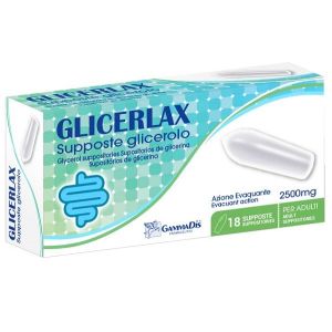 Promo 3 bo&icirc;tes de 18 Suppositoires pour adultes | Glyc&eacute;rol pour le traitement des sympt&ocirc;mes et des troubles de la constipation | 3 x 18 suppositoires (PARAFARMACIA GIANNOTTA LUCIA, neuf)
