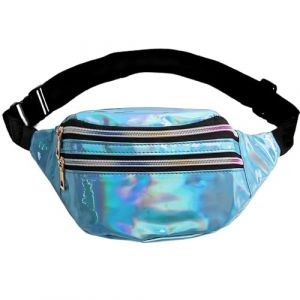 Sac Banane Femme Multipoches Sac Ceinture Ville Imperm&eacute;able Voyage Randonn&eacute;e Sacoche Banane Unisexe Grande Capacit&eacute; Sacoche de Ceinture Camping Loisir (MOJTO, neuf)