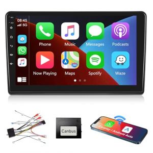 Podofo Autoradio Carplay pour Fiat Ducato 3/Peugeot Boxer 2/Citroën Jumper 2 (2011-2022), écran Tactile 9", 2G+64G, avec Carplay Android Auto sans Fil, Bluetooth/GPS/Wi-FI/FM/RDS/HiFi/USB (Podofo, neuf)