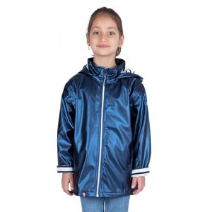 Breizh Ocean - Cir&eacute;, Imperm&eacute;able Enfant - Cr&eacute;ation Fran&ccedil;aise LANNION Mixte, Gar&ccedil;on ou Fille - Impermeable Int&eacute;rieur Ray&eacute; Style Marini&egrave;re - Manteau Enfant Garcon ou Fille de 1 &agrave; 14 ans (BREIZH OCEAN, neuf)