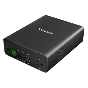Krisdonia Batterie Externe 80000mAh | Chargeur Portable AC/USB-C/USB-A pour Ordinateurs Portables : MacBook Pro/iPad Pro/Dell/Surface | Cam&eacute;ras | Drone | Appareils intelligents : iPhone/Samsung (Krisdonia, neuf)