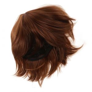 BESPORTBLE Accessoires de réaliste vi dame faire la fête Charmant pour bob perruques cosplay drôles coiffure cheveux perruques Fil haute température Light Brown (Quentin Hua, neuf)