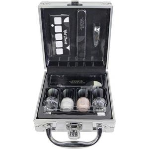 The Color Workshop - Nouveau Perfect Nail - Ensemble de Manucure Compact avec Vernis à Ongles, Accessoires pour Ongles et Autocollants, Kit Ongles et Coffret Cadeau pour Filles, Femmes et Adolescentes (Easycado, neuf)