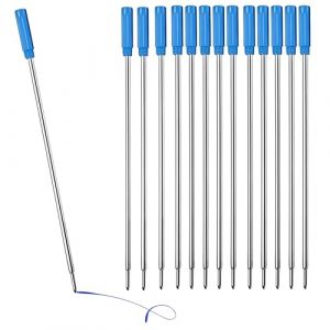 5 recharges pour stylo à bille Cross Pen 8513 - 11,6 cm - Encre bleue - Compatible avec les stylos à bille Cross Pen 8513 - Pointe moyenne - Charmngifts Smooth Writing Pen - Pointe moyenne (Charms & Deals, neuf)