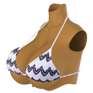 Formes de seins taille plus, plaque pectorale ZILASEGY, faux seins formes E Cup pour crossdresser, transgenre, drag queen, cosplay (Guderfy Store, neuf)