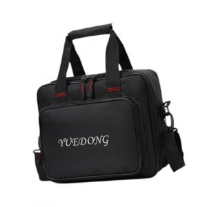 F Fityle Étui pour pédale de guitare, pochette à fermeture éclair, Double fermeture éclair, poignée Portable, sac de rangement léger, sac de transport pour, 31x26x10cm (Homegarden FR, neuf)