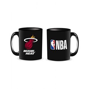 La Plume Dorée Logo Heat NBA Mug en Boite individuelle Mixte Enfant, Noir, 1 Unité (Lot de 1) (MISTERLOWCOST, neuf)