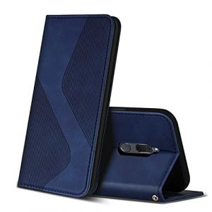 ZONNAVI Coque pour Huawei Mate 10 Lite, Premium &Eacute;tui Housse en Cuir de Protection avec [Emplacements Cartes] [Magnetique], Clapet Folio Portefeuille pour Huawei Mate 10 Lite (Bleu) (ZONNAVI, neuf)