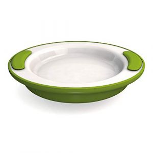 Ornamin Assiette Isotherme Antidérapante Ø 25 cm Vert (Modèle 201) / assiette chauffante, aide aux repas, vaisselle isotherme (FARMACIA-ORTOPEDIA MAGISTRAL, neuf)