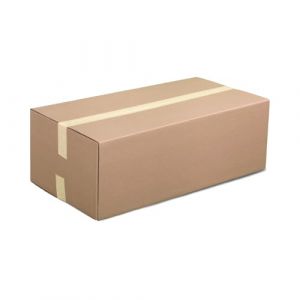 HaGa&reg; Carton 60 cm x 40 cm x 25 cm 50 pcs. &ndash; Bo&icirc;te d'exp&eacute;dition conforme DHL &ndash; Norme Fefco 0201 &ndash; 520 g/m&sup2; avec ondulation B &ndash; Compact &ndash; R&eacute;sistant &ndash; Utilisation simple gr&acirc;ce au pli (HaGa-Welt, neuf)