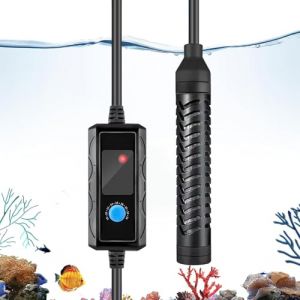 G&eacute;n&eacute;rique Chauffage d'Aquarium - Thermostat d'Installation Verticale 100W - Mini Thermostat avec Ventouses - pour Aquarium d'eau Douce et d'eau Sal&eacute;e, Bassin, Poisson, Tortue, Betta, Reptile (YunLong_C, neuf)