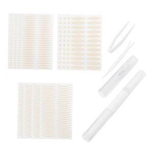 VALICLUD 1 Ensemble Autocollants Invisibles pour Paupi&egrave;res Double Kit de Beaut&eacute; &Eacute;l&eacute;gant Autocollants Pratiques pour Yeux Accessoires Cosm&eacute;tiques pour Filles et Femmes (Cedongh, neuf)