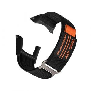 HYSDFFG Bracelet Nylon Sport pour Suunto Ambit 1/2/2S/2R/3/3 Run/3 Peak, Tress&eacute; Souple de Remplacement Compatible pour Femme et Homme (A) (HYKEJI, neuf)