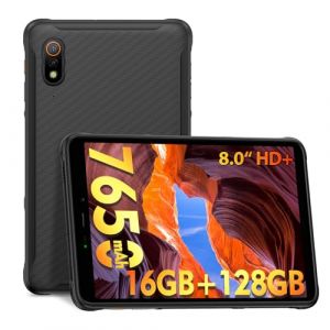 Ulefone Armor Pad Pro Tablette Tactile 8.0 Pouces, 16Go+128Go Android 13 Tablettes Incassable, 7650mAh, 48MP+32MP Caméra Mini Tablette, 4G Double SIM, 5G WiFi, IP68/IP69K/OTG/GPS/3 Card Slots/NFC (OKOYE STORE, neuf)