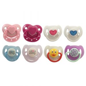 Cradle Magnetic Pacificier - Doll Magnetic Pacificier | Faites Semblant De Nourrir Le Jouet Pour Jouer Des Poupées Reborn | Surprise Pour Les Garçons Et Les Filles Des Tout-petits | Accessoire De Mame (xiangningxianzichendianzishangwuyouxiangongsi, neuf)
