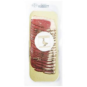 Magret de canard s&eacute;ch&eacute; tranch&eacute; frais - 90g Pr&ecirc;t &agrave; D&eacute;guster - Origine 100% France Landes sous-vide - Ap&eacute;ritif - Gastronomique - Sans Conservateurs, Sans Additifs, Sans OGM (FOIE GRAS LUXE PARIS, neuf)