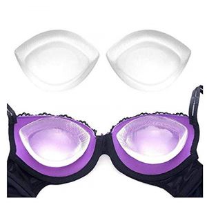 VASANA 1 paire de coussinets de soutien-gorge amovibles en gel de silicone pour soutien-gorge, soutien-gorge, soutien-gorge, push-up pour moulage du sein, bonnet A-D (MaiPang, neuf)
