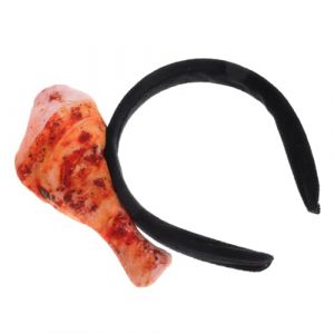 ERINGOGO Chapeau Danniversaire Pour Adultes Bandeau En Forme De Cuisse De Dinde Pour Thanksgiving Cosplay Bandeau En Forme De Cuisse De Poulet Pour Les Fêtes (idbvd, neuf)