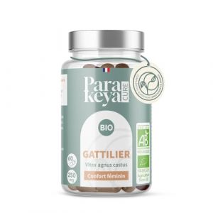 Parakeya - Gattilier Bio 250 mg - 60 g&eacute;lules - Confort menstruel & &eacute;quilibre au quotidien - Compl&eacute;ment alimentaire (PARAKEYA, neuf)