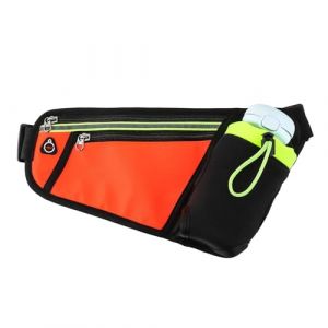Guyode Ceinture Running, Porte Telephone Course a Pied, Ceinture Hydratation Running, Réglable Convient pour Gym, Voyage, Escalade, Randonnée, Marathon, Vélo (Bouteilles Non incluses) Orange (Wholeston OÜ, neuf)