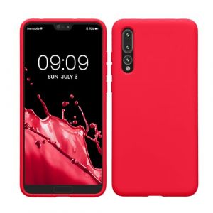 kwmobile Housse Compatible avec Huawei P20 Pro Coque - Housse de t&eacute;l&eacute;phone Souple et Fine en TPU Silicone - Rose Fluo (SX-Commerce, neuf)
