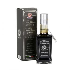 Acetaia Malpighi - VINAIGRE BALSAMIQUE DE MODENA I.G.P. PREMIUM PLATINE (DENSITE 1.36) 250ML - Produit artisanal italien (Olico.it, neuf)