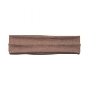 Bandeau Large Cheveux Femme Bandeau élastique de couleur unie, 1 pièce, cerceau à cheveux antidérapant à large bord, adapté au Sport, à la gymnastique, aux vêtements de Yoga(Dark Brown) (chaiwewieidedian, neuf)