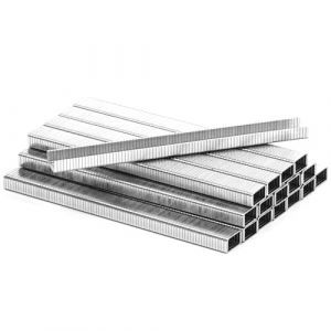 meite Agrafes 140/6 mm, Galvanis&eacute;es Agrafes Type G T50-5 000 pi&egrave;ces, Couronne 10,5 mm, Heavy Duty Agrafes pour Agrafeuse G 140, Id&eacute;ales pour Bricolage, Bois et Tissus (MEITE Europe, neuf)