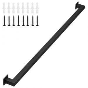 Gorssen 90cm Rail Main Courante For Un Escalier Intérieur En Fer Forgé Métal Noir For Handicapés Rampes Âgées Enfants Extérieur Escaliers Marches Balustrade Extérieur Support Mural (Gorssen EU, neuf)