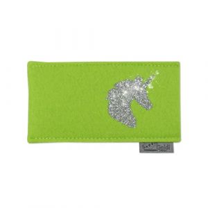 &Eacute;tui &agrave; pilules avec motif licorne pour pilule contraceptive pour le rangement, housse de pilule contraceptive (vert) (Goldi-Design, neuf)