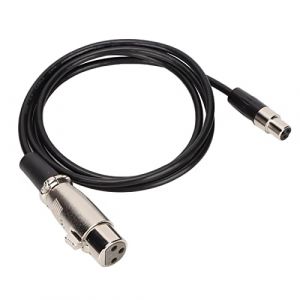 C&acirc;ble de Conversion Mini XLR Femelle 3 Broches C&acirc;ble XLR Femelle vers Mini XLR Femelle Son HiFi Pur Son Silencieux pour K702 pour K181 pour AKG K240 (vrupin eu, neuf)