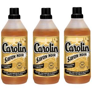 Carolin Savon Noir 1l - Lot de 3 (STAR&STER, neuf)