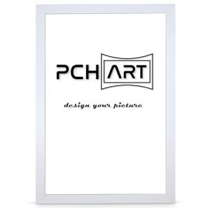 PCH[art] New Alaya Cadre photo | Couleur : blanc | Dimensions : 80 x 100 cm | Cadre intemporel et simple pour affiches, photos et portraits (Rahmengalerie24, Alle Preise inkl. deutscher Ust., neuf)