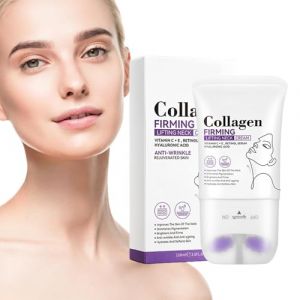 Crème raffermissante pour le cou, Firming Neck Cream, Réduire les Rides, Ridules et le Double Menton, pour Peau du Lisse et Ferme, Anti-Rides, Anti-Âge 110ml (Giki shop, neuf)