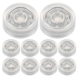 CLISPEED 50 Mini Roulements &agrave; Billes Transparents pour Moulin &agrave; Vent DIY &ndash; Base Rotative Pivotante L&eacute;g&egrave;re pour Loisirs Cr&eacute;atifs &ndash; Pi&egrave;ces de Rechange pour Bricolage et D&eacute;corations (Yeahzl, neuf)