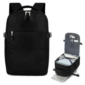 Hayayu Bagage Cabine 55x40x20 Sac &agrave; Dos Voyage Cabine Avion Grande Bagage &agrave; Main Valise Cabine 44L Sac &agrave; Dos Femme Homme pour Ordinateur Portable 18Pouces (lucky stonely, neuf)