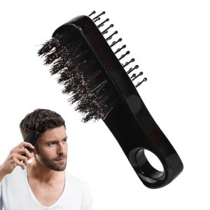 Brosse à barbe double face pour hommes,Brosse à barbe double face | Peigne à barbe multifonctionnel | Peigne à barbe brosse de barbier pour le toilettage, peigne à barbe professionnel avec (Stronrive, neuf)