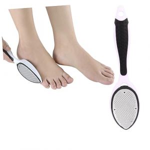 CANIGHT 1 Pc gommage exfoliant démaquillant outil de gommage des pieds lime pour callosités des pieds décapants pumice exfoliant pour les pieds dissolvant de peau morte blanche (ZORIYOI, neuf)