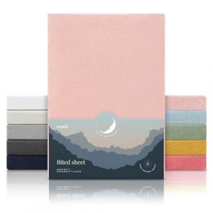 Laleni Drap Housse En Jersey 80x160 Cm Lit Bébé | Drap Housse Pour Lit D'enfant Certifié Oeko-Tex, Housse Pour Lit D'enfant 100% Coton, Drap Housse Pour Lit D'enfant, Pour Panier De Moïse Bébé En Rose (Everbrent, neuf)