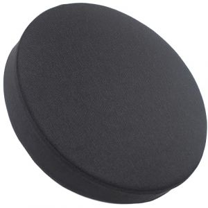 uyeoco Coussins de Chaise/Tabouret Ronds, 30/35/40/45/50/55/60CM, Coussin Rond pour Si&egrave;ge, Galette De Chaise Antid&eacute;rapants pour Manger, Jardin, Maison, int&eacute;rieur et ext&eacute;rieur(Black,40x8cm) (Fengzi Comprehensive, neuf)