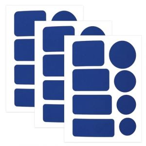 Skystuff 24 Pi&egrave;ces de Patchs pour Doudoune en Nylon, Kits de R&eacute;paration de Tente, Patch de R&eacute;paration Autocollant pour Veste, Tente, V&ecirc;tements Ext&eacute;rieurs, R&eacute;paration de Trous dans les V&ecirc;tements, Sacs (HappinessFlag, neuf)