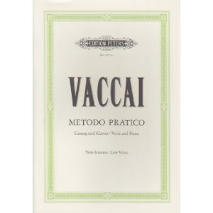 Nicola Vaccai: Metodo Practico - (Low Voice). Partitions pour Voix Basse, Basse, Mezzo-Soprano, Alto (awesomebooksfr, neuf)