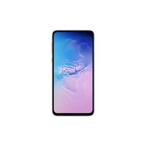 Samsung Galaxy S10e - Smartphone portable débloqué 4G (Ecran : 5,8 pouces - Dual SIM - 128GO - Android - Bleu (F-Service FR, neuf)