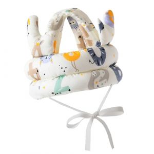 ZYEKIU Casque Enfant Casque Bebe Antichoc Protection Protege Tete Bebe Chute Sécurité 360°Anti Choc pour Bébés Infantile Tête de Protection, Réglable Chapeau Coton pour Bébés Anti Choc 0 à 4 Ans (RUIYIDZ, neuf)