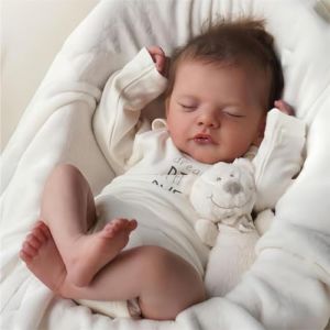 ZIYIUI Poupée Reborn Fille Poupee Reborn Realiste Silicone bébé Poupée Vrai Poupon on dirait Un Vrai bébé Baby Dolls Fille Ouvrez Les Yeux Enfant Toddlers Réincarnées Nouveau-né 20 Pouces (SQ118, neuf)