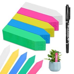 500 Pi&egrave;ces Etiquette Potager Plastique, Mini &eacute;tiquette pour semis, Etiquette Jardin Imperm&eacute;able, Etiquette Semis Etiquettes Plantes, Etiquette Jardin Exterieur, Garden Etiquettes 10x2cm (B-BAOGUAN, neuf)