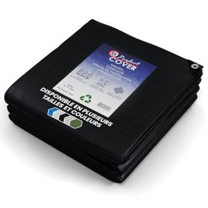 Perfect Cover Bache de Protection Exterieur en Poly&eacute;thyl&egrave;ne 80g/m&sup2; Bache pour Serre Imperm&eacute;able et R&eacute;sistante Rev&ecirc;tue des Deux c&ocirc;t&eacute;s avec Oeillets en Aluminium Couverture &Eacute;tanche pour Jardin, 6x8m (AVOID, neuf)